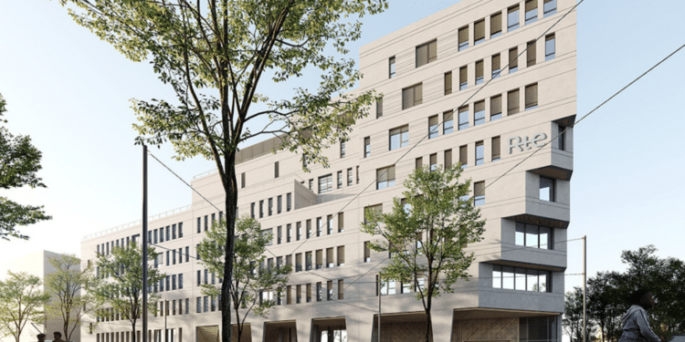 Le futur siège de RTE Méditerranée sur Euromed 2 @Vincent Lavergne Architecture et Urbanisme Partenariat Kardham Architectur