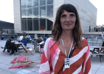 Véronique Collard Bovy quitte Fraeme (marseille) pour le Centre d'art Châteauvert dans le Var (Crédit archives Gomet')