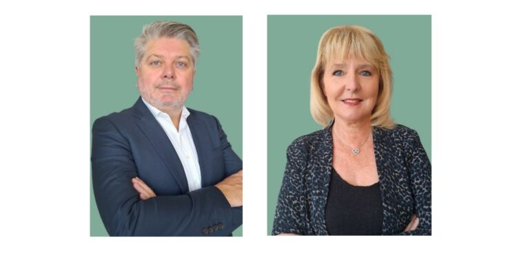 Xavier Renoux et Marie-France Tellier. Crédit : Fidal