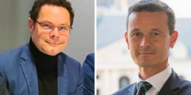 Michaël Sibilleau (à gauche) est remplacé par Baptiste Rolland (crédit photo M. Sibilleau : JRG / Gomet. Crédit photo B. Rolland : DR)