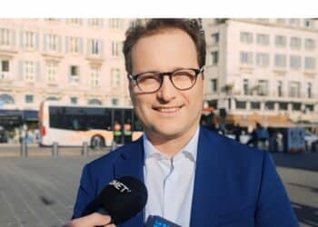 Sylvain Maillard était de passage à Marseille, lundi 15 avril (crédit : JRG / Gomet')