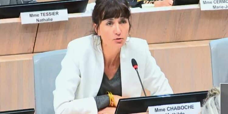 L'ex-adjointe à l'urbanisme Mathilde Chaboche a rejoint le groupe écologiste et pluriel après sa démission, en mai 2023 (crédit : capture d'écran / Ville de Marseille)