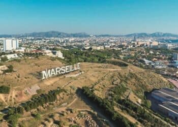 Vue aérienne du parc Foresta (crédit : DR/ archives Gomet')
