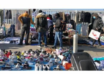 Biffins, rue de Lyon, à Marseille (15e) (crédit : archives JFE / Gomet')