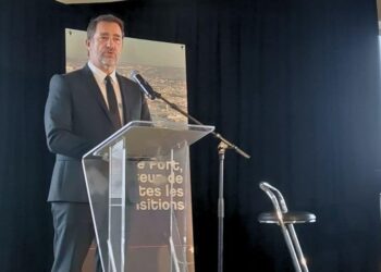 Christophe Castaner a été réélu président du GPMM vendredi 26 avril (crédit : JRG / Gomet')