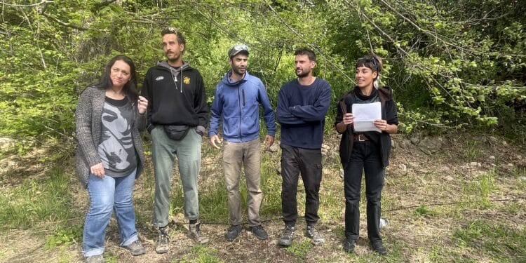 Aubagne au camp Lambert, 6 agriculteurs