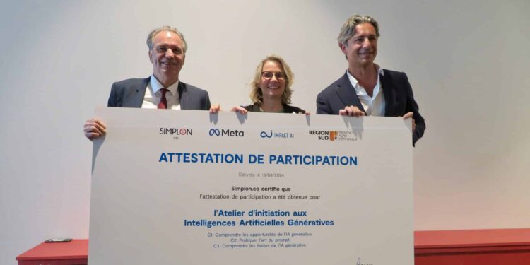 À Marseille, Meta lance son premier atelier d’initiation aux IA génératives