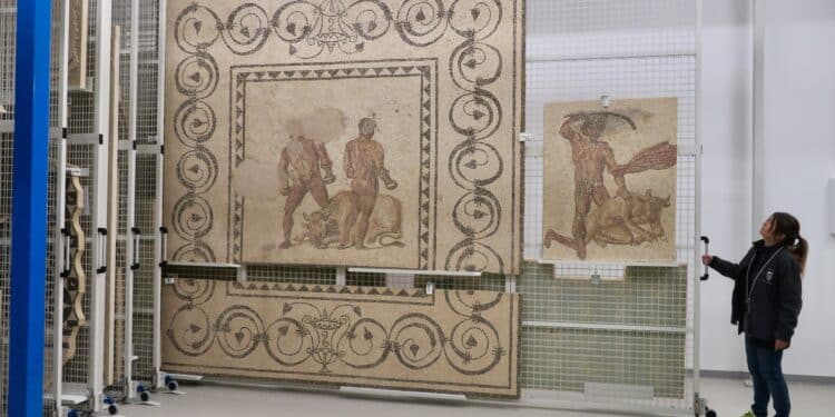 Aix-en-Provence retrouve ses extraordinaires mosaïques antiques