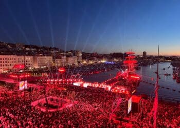 Une soirée exceptionnelle sur le Vieux-Port mercredi 8 mai pour l'arrivée de la flamme olympique en France. (Crédit DR)