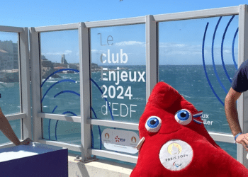 Inauguration du club EDF au Cercle des nageurs de Marseille. Crédit photo : EDF.