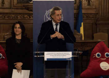 Arles accueille la flamme olympique le 12 mai. Crédit photo : R.Boutillier/Ville d'Arles