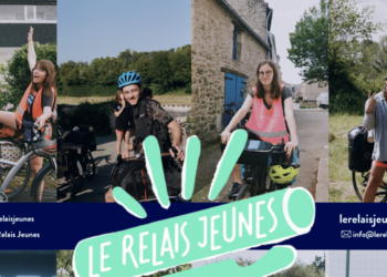 Les relayeurs et relayeuses lors de l'EnRJ' Tour 2023. Crédit photo : Le Relais jeunes.