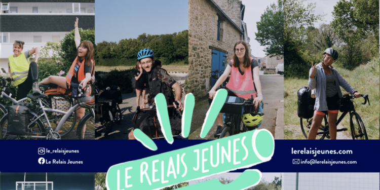 Les relayeurs et relayeuses lors de l'EnRJ' Tour 2023. Crédit photo : Le Relais jeunes.