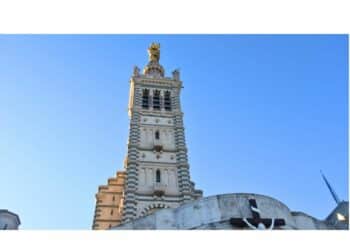 La basilique Notre-Dame-de-la-Garde va entrer en rénovation de septembre 2024 à juin 2025 (crédit : JRG / Gomet')