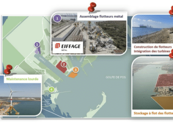 Deos : le port lance un Appel à manifestation d’intérêt pour l’éolien flottant