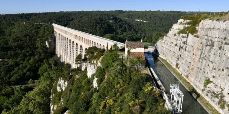 L’aqueduc de Roquefavour rénové après 44 mois de travaux spectaculaires