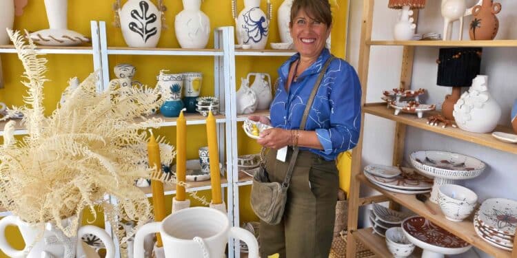 Linda Fina, créatrice de la Maison Bonjour ©DV