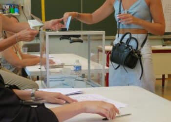 Vote le 30 juin 2024 pour le 1er tour des élections législatives. Crédit : Juliette Matilla