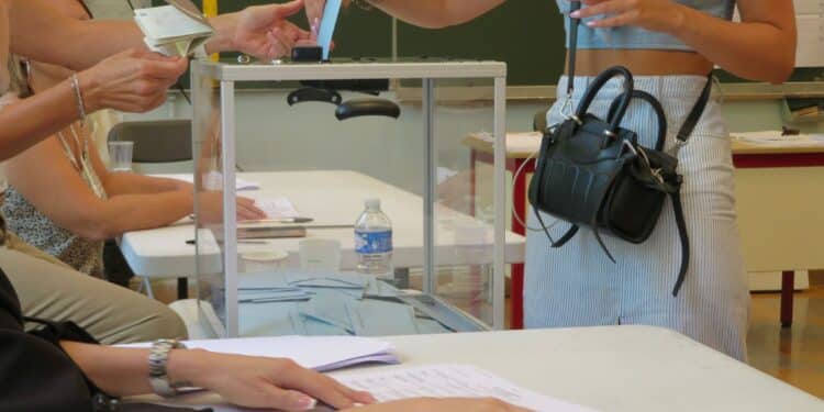 Vote le 30 juin 2024 pour le 1er tour des élections législatives. Crédit : Juliette Matilla