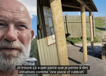 Hervé Bourdon en vélo en direction du Cap Nord en Norvège nous parle de la gestion des déchets dans les pays scandinaves (Crédit valvert on the road)