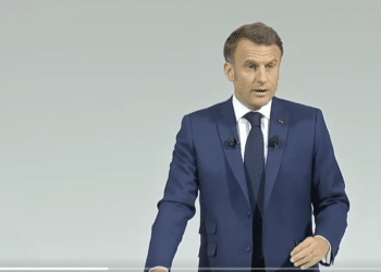 Conférence de presse d'Emmanuel Macron mercredi 12 juin (Crédit capture d'écran X)