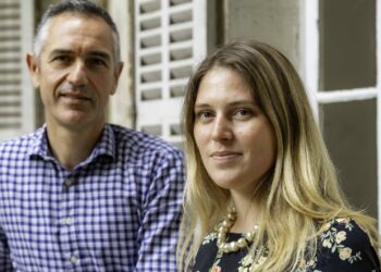 Pierre Mainguy et Chloé Taverni de Corsica linea (Crédit Gomet'/JYD)