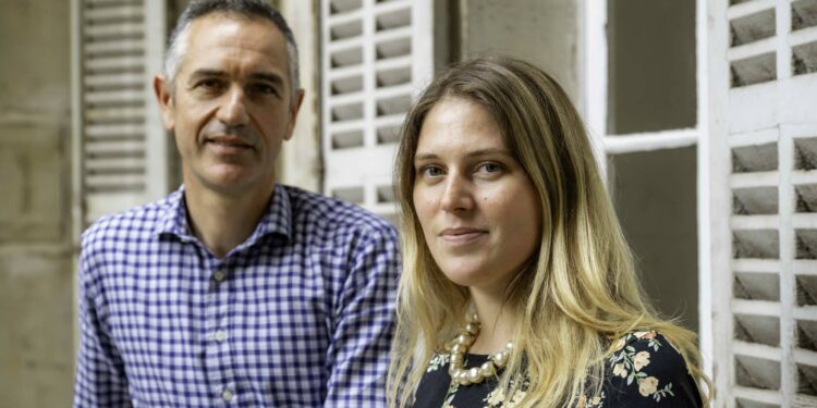 Pierre Mainguy et Chloé Taverni de Corsica linea (Crédit Gomet'/JYD)
