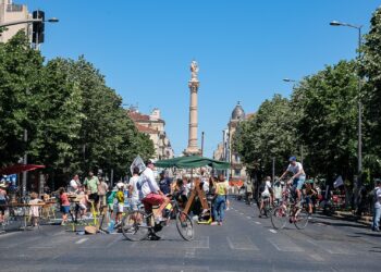 La Fête du Vélo sur l'avenue du Prado (Crédit Enzo Maury)