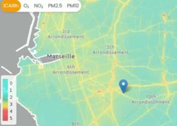 L'application Air to go est maintenant accessible sur smartphone (crédit : capture Atmosud)