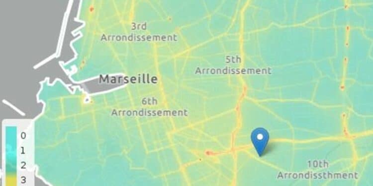 L'application Air to go est maintenant accessible sur smartphone (crédit : capture Atmosud)