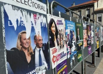 Affiches électorales pour les élections européennes de 2024 (Crédit Gomet')