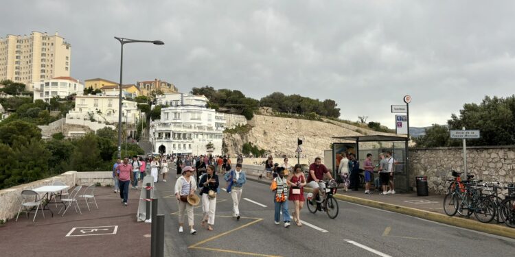 La Voie est libre sur le pont de la Fausse-Monnaie dimanche 2 juin 2024 (Crédit Gomet')