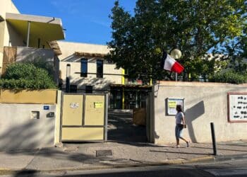 Un bureau de vote à Marseille. Crédit Gomet'