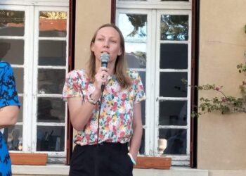 Pascaline Lécorché candidate de Place Publique Nouveau front populaire (Crédit Shannon)