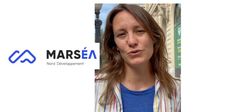 Marine Vever chargée des mobilités à Marséa Nord Développement (Crédit Gomet')