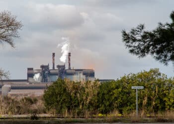ArcelorMittal à Fos (Crédit JY Delattre/Gomet').