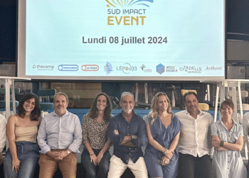 Les responsables des tiers-lieux co-organisateur du Sud Impact Event (Crédit La Coque)