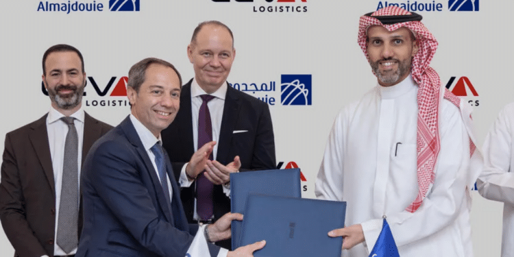 Ceva Logistics a annoncé le 16 juillet la signature d’un accord avec Almajdouie Logistics pour créer une coentreprise. (Crédit photo : Ceva Logistics)