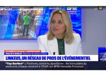 Malika Bouldi sur le plateau de Planète locale, lundi 17 juin 2024 (crédit : BFM Marseille Provence)