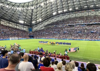 France - Etats-Unis au stade Vélodrome mercredi 23 juillet 2024 (Crédit ML)