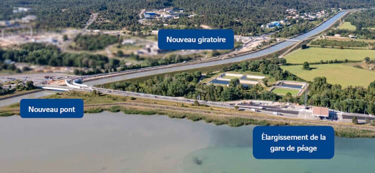 A51 : ouverture des nouveaux aménagements à l’échangeur de Cadarache