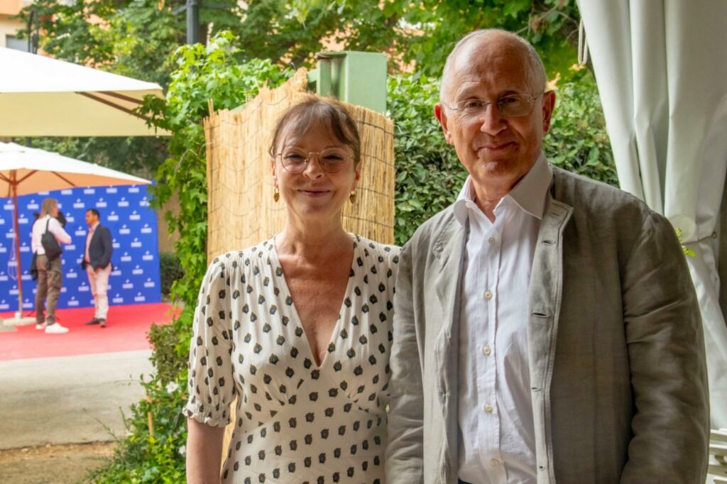 Sophie Joissains et Philippe Wahl (Crédit DR)