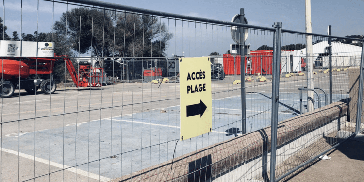 Nageurs du Prado accès plage