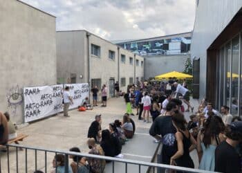 Pour la 3e année, les étudiants des Beaux-Arts de Marseille investissent la foire Art-o-Rama (Crédit archives Gomet')