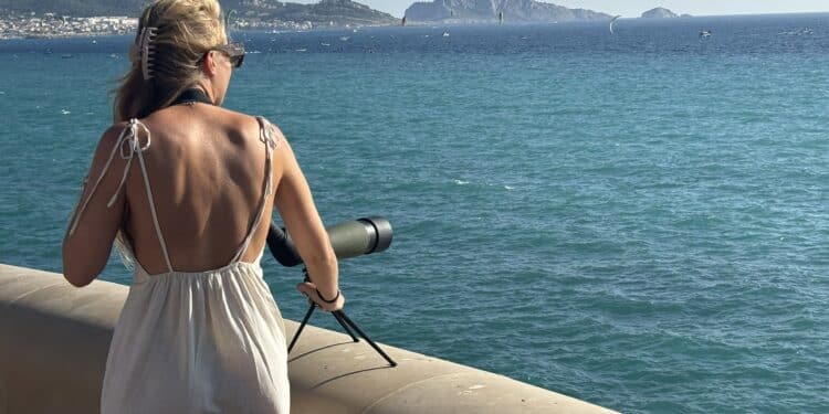 Les JO Paris 2024 vus depuis la Corniche de Marseille