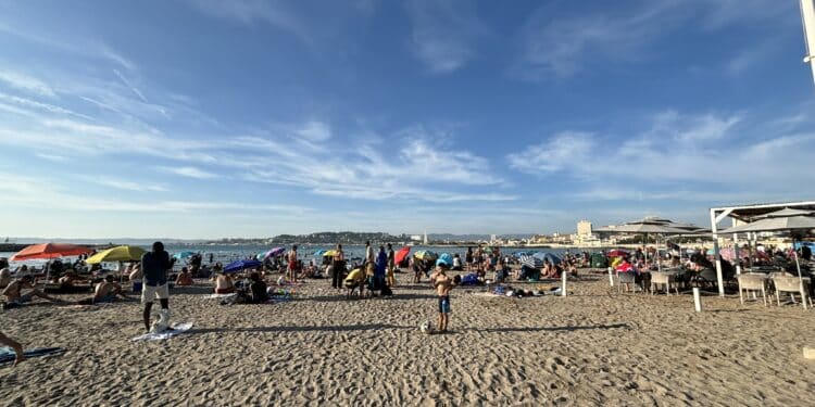 Plage de la Pointe Rouge à Marseille