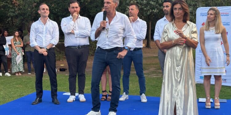 Renaud Muselier vendredi 30 août à Marseille (Crédit Gomet')