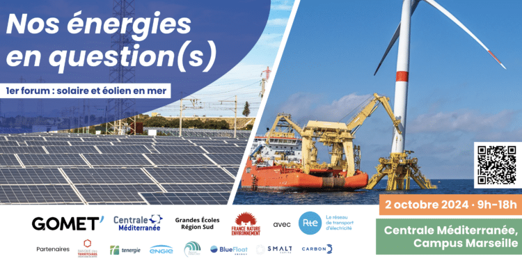 Nos énergies en question(s) : J-7 avant notre forum sur le solaire et l’éolien flottant