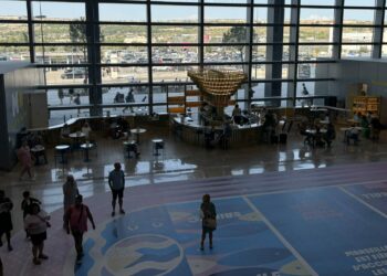 Le nouveau hall d'accueil du terminal 1 de l'Aéroport Marseille Provence