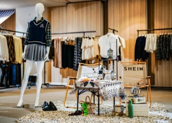 Dans le magasin éphémère Shein à Marseille (Crédit Shein)